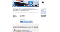 Desktop Screenshot of internationaal-transport.nl